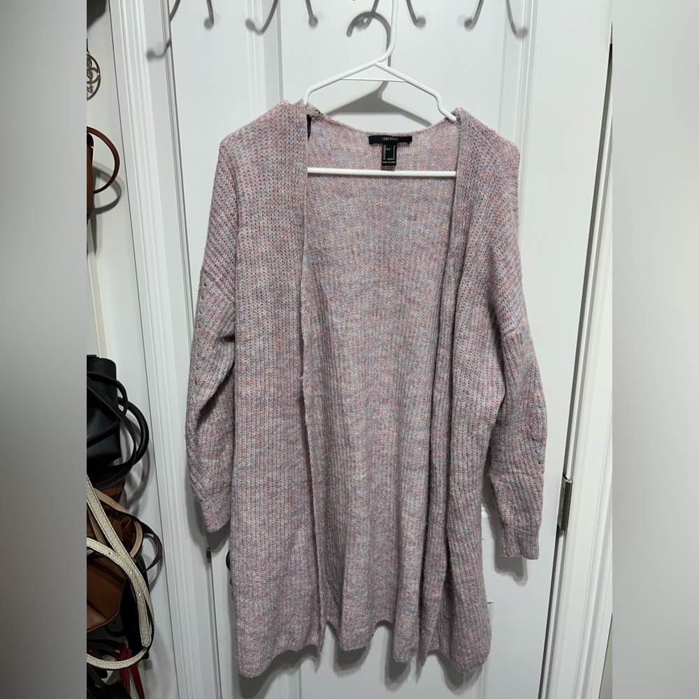 Forever 21 cardigan, pastel colors, small